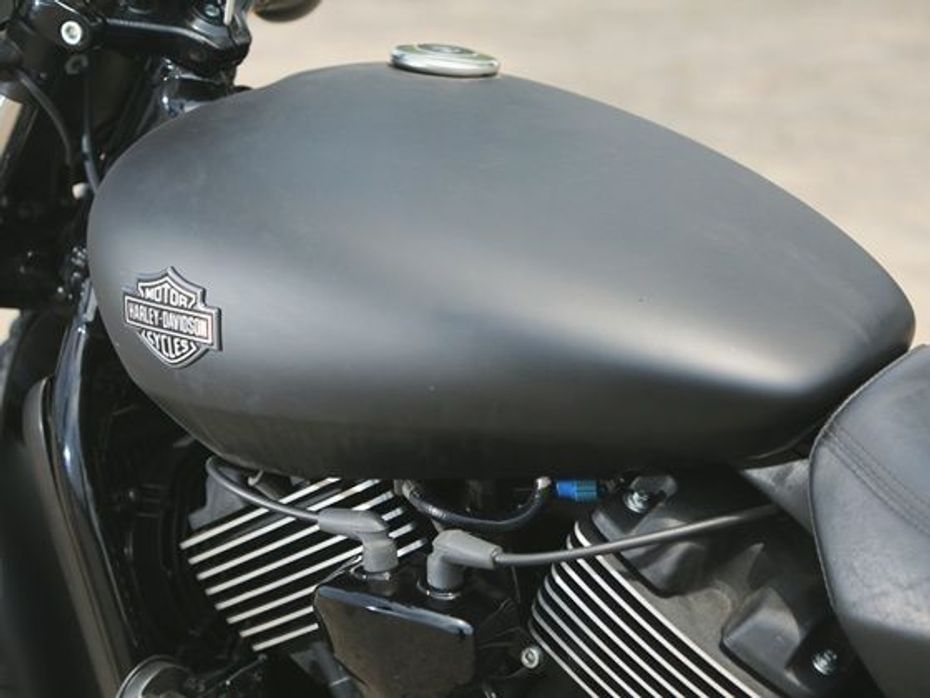 Harley-Davidson Street 750 review fuel tank