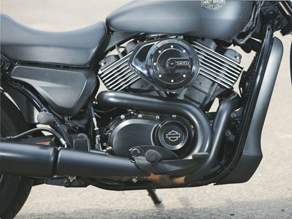 Harley-Davidson Street 750 review engine shot