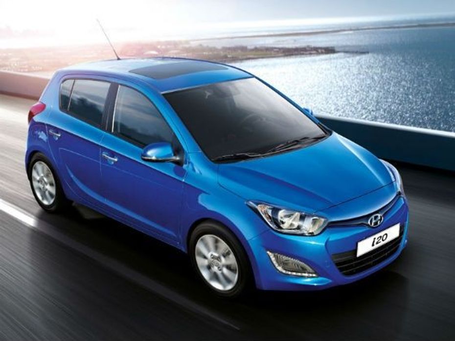 Current Hyundai i20 for representation purpose only