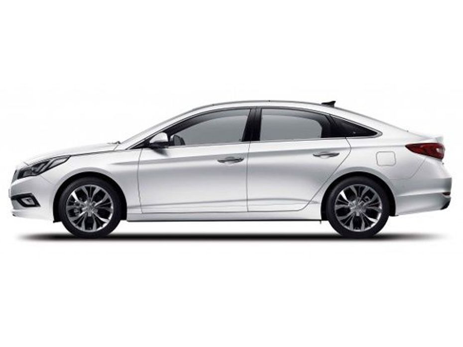 New 2015 Hyundai Sonata side shot