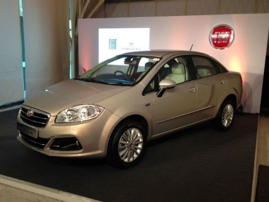 New Fiat Linea launched side