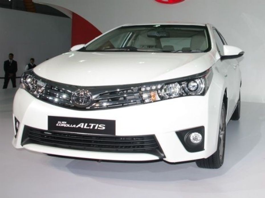 New Toyota Corolla Altis at Auto Expo