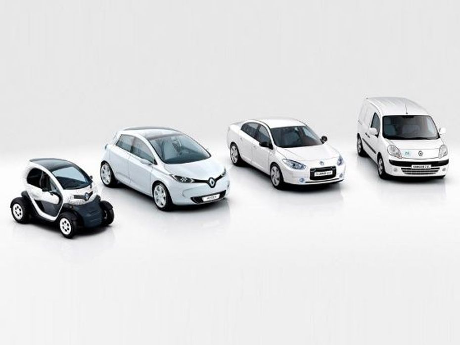 Renault Electric car range