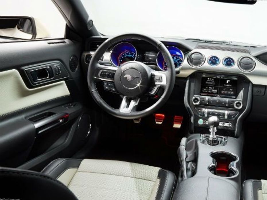 2015 Ford Mustang 50 Years Limited Edition Convertible interior