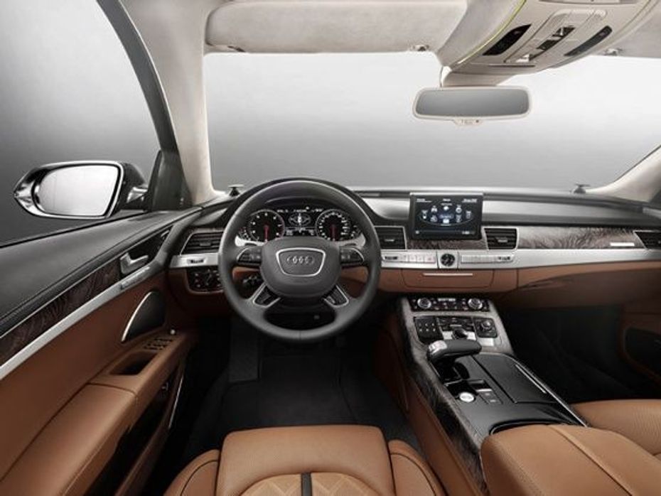 2014 Audi A8L cabin