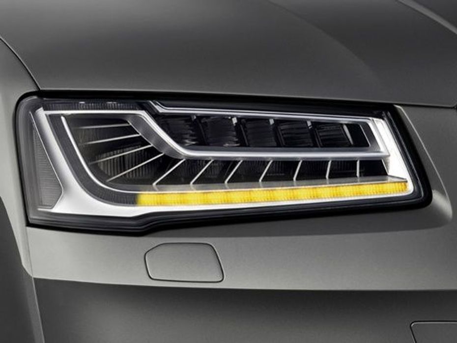 2014 Audi A8L Matrix LED headlight