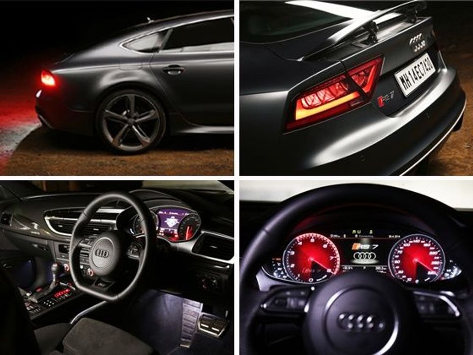Audi RS7 design and interiors