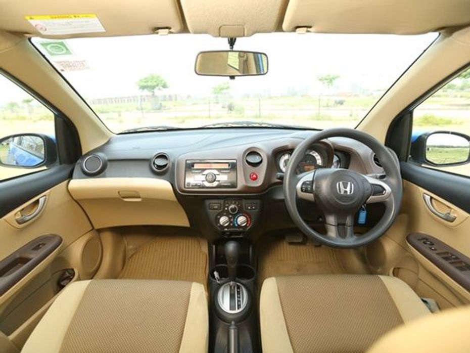 Honda Brio AT interior