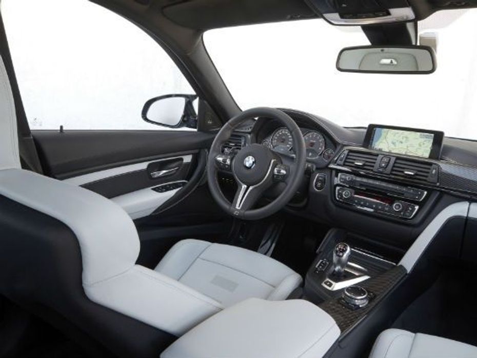 2014 BMW M3 interior