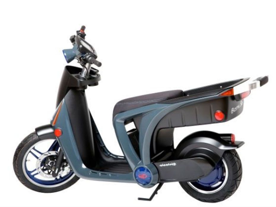 Mahindra GenZe electric scooter rear shot