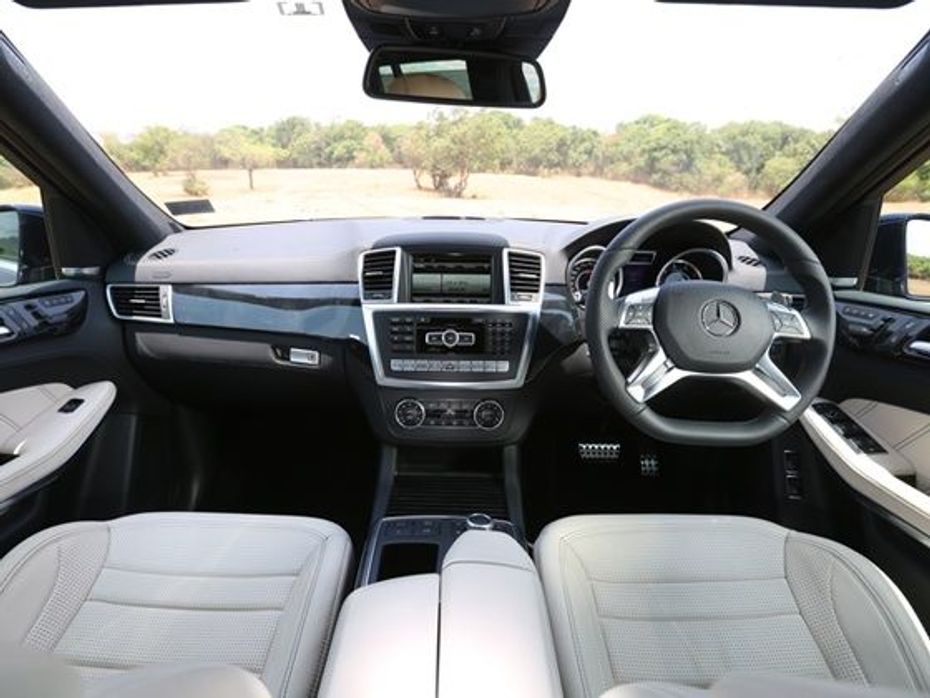 Mercedes Benz GL63 AMG interior