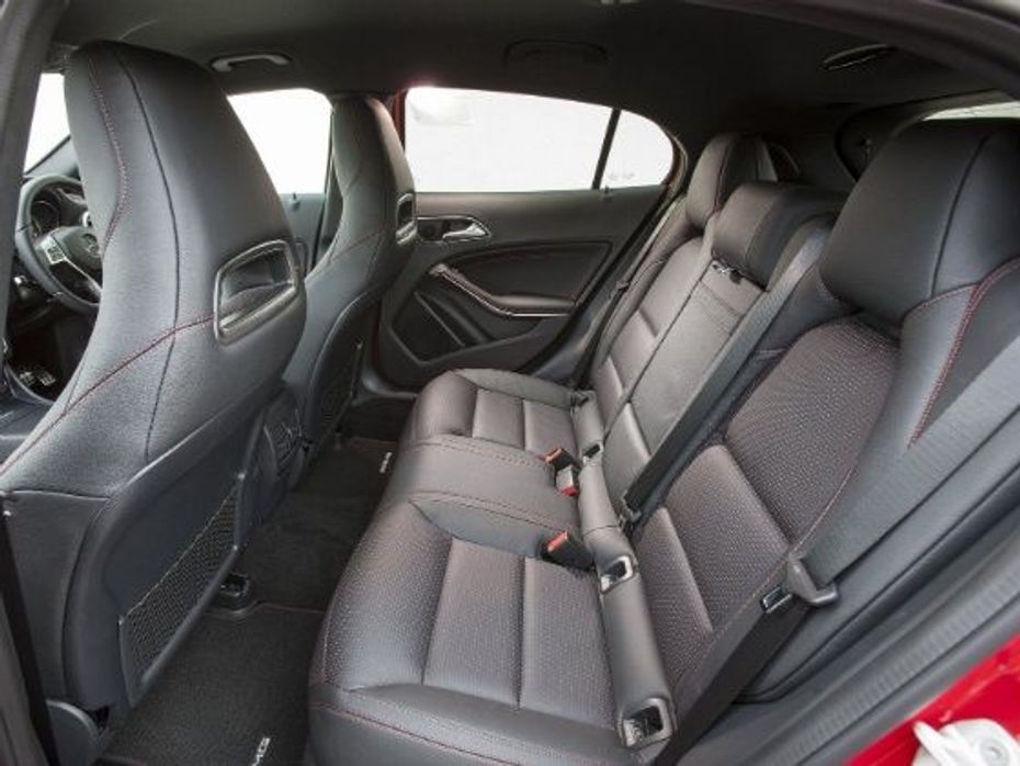 Mercedes-Benz GLA First Review rear seats