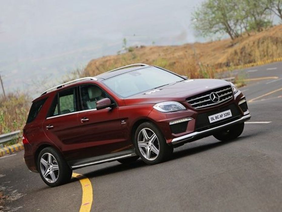 2014 Mercedes-Benz ML63 AMG India review