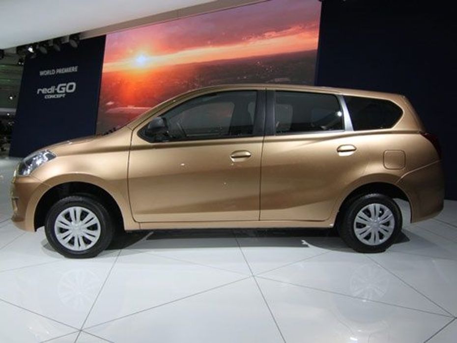 Datsun Go+ at 2014 Auto Expo in India