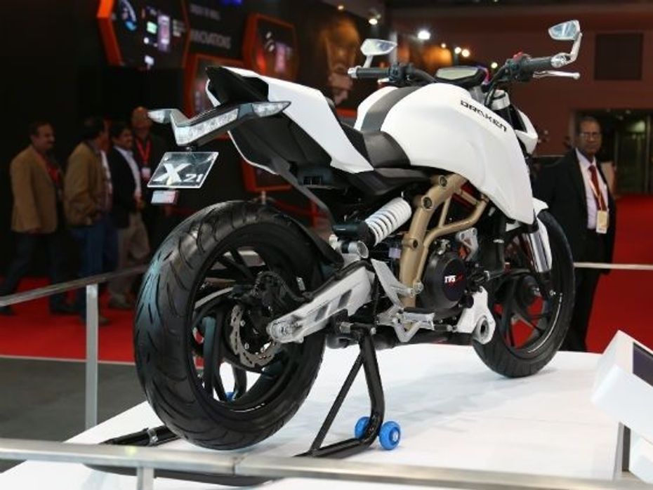 TVS Draken X21 Concept rear design