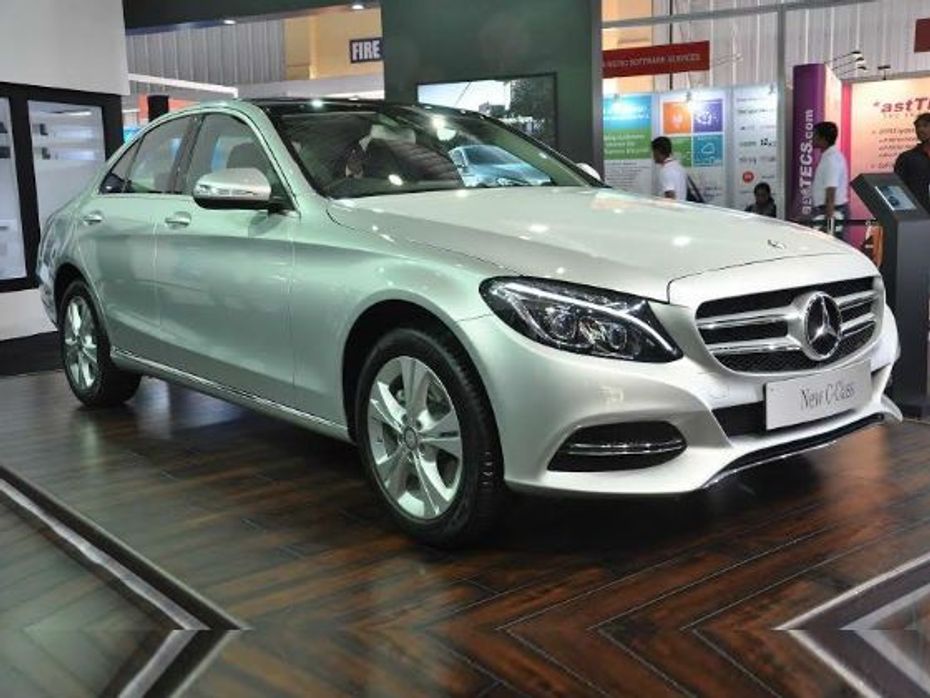 2015 Mercedes-Benz C-Class unveiled at CeBIT in Bangalore