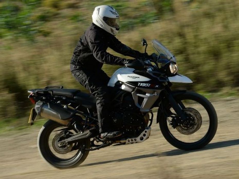 2015 Triumph Tiger 800 XCx First Ride Off Road