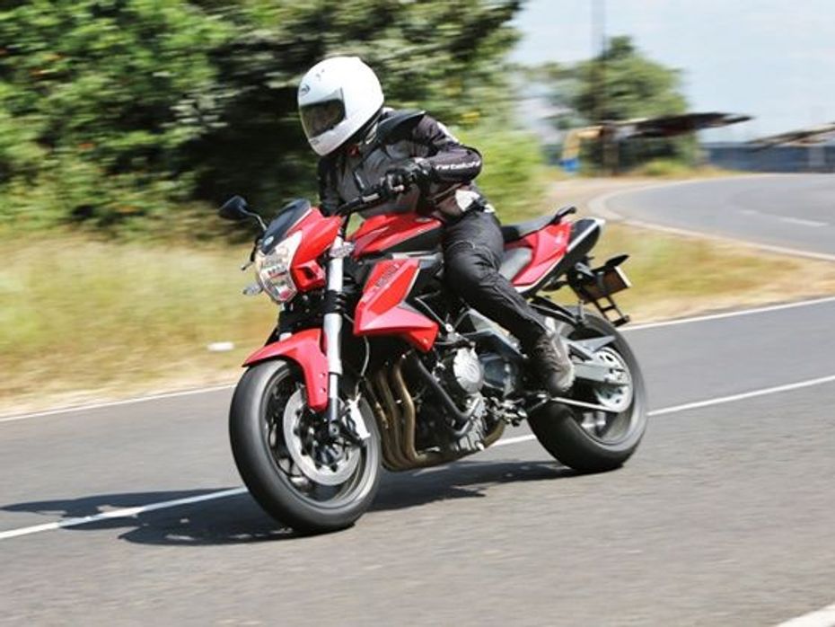 DSK Benelli India TNT 600 i is fairly quick from 0-100kmph