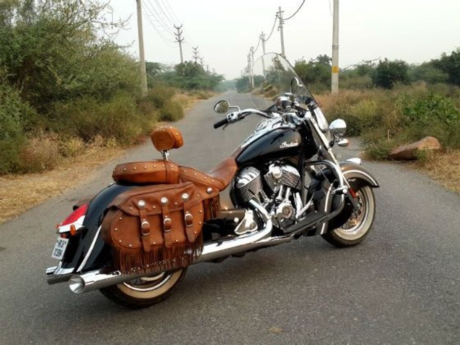 Indian Chief Vintage test ride