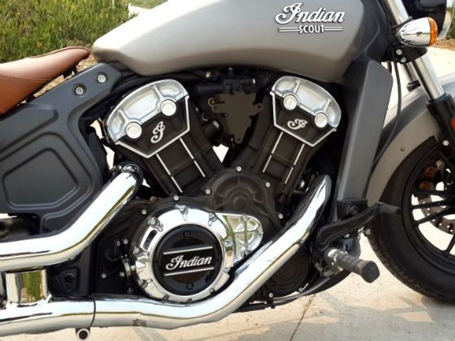 Indian Scout 1133cc V-Twin engine
