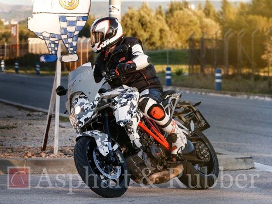 The KTM 1290 Super Duke R will be powered by the 1,301cc, V-twin powerplant