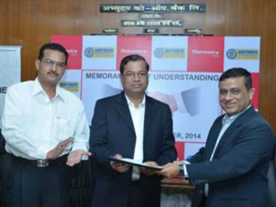 Mahindra & Mahindra ties-up with Abhyudaya Co-operative Bank