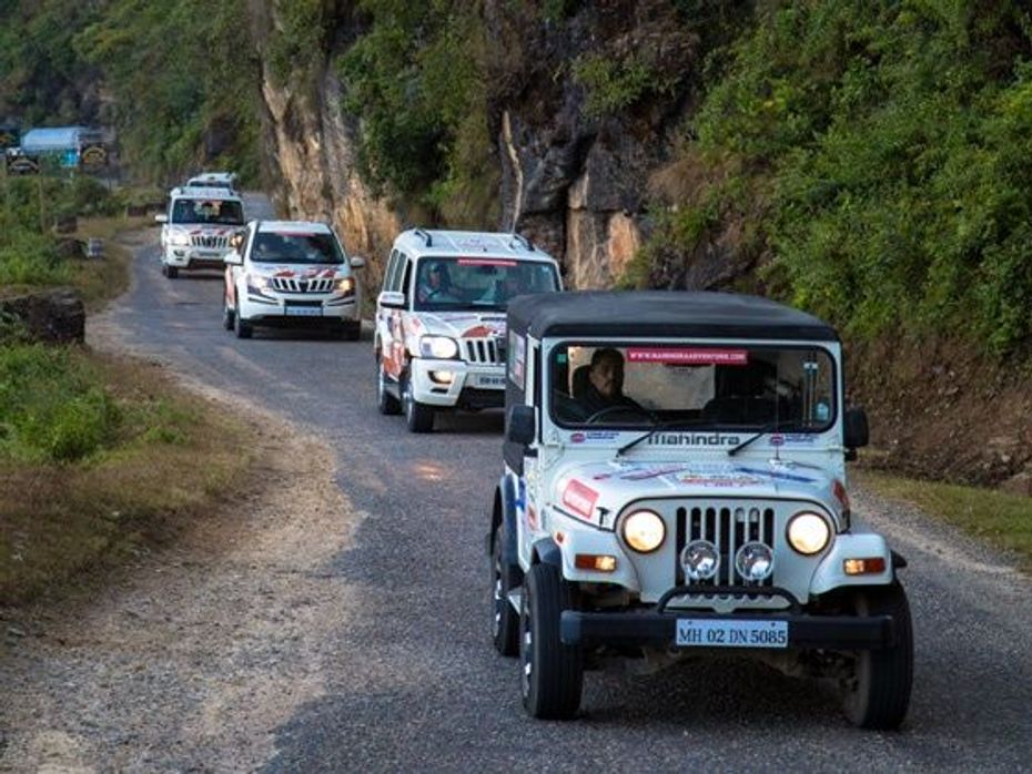 Mahindra Adventure Tri-Nation Drive Chalsa to Paro