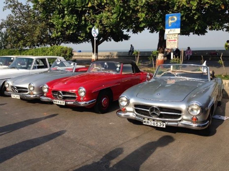 MErcedes Benz Vintage and Classic car rally 3