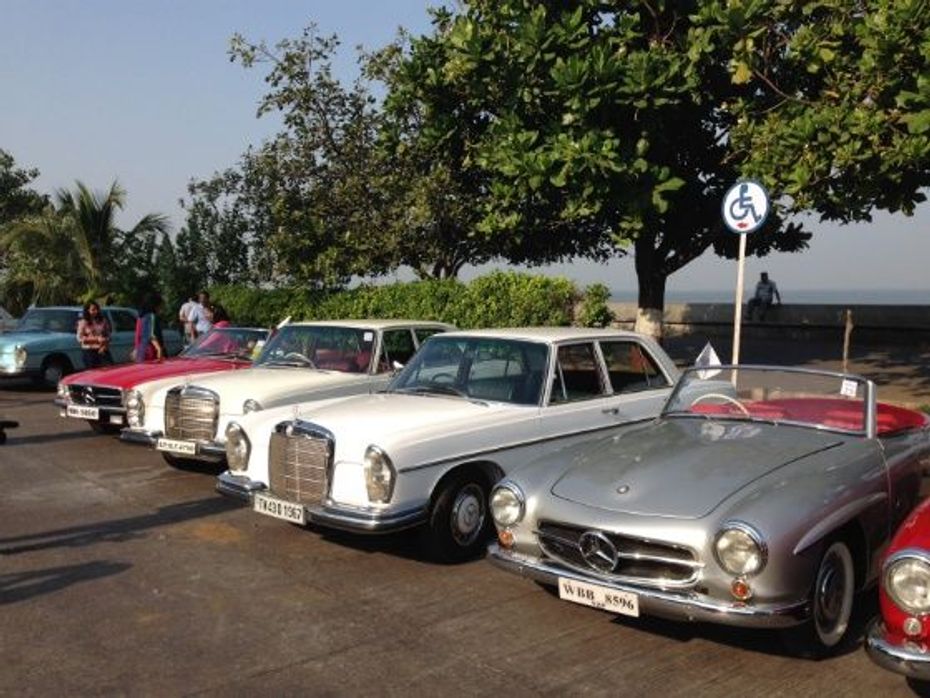 MErcedes Benz Vintage and Classic car rally 5