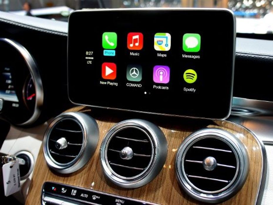 The Apply CarPlay OS will help integrate the carâ€™s infotainment functions with iPhone and iPad devices