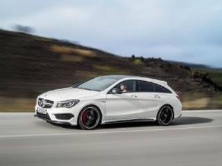 Mercedes-Benz CLA and CLA 45 AMG Shooting Brake unveiled