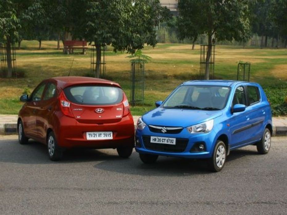 New Maruti Alto K10 vs Hyundai Eon 1.0 comparison review
