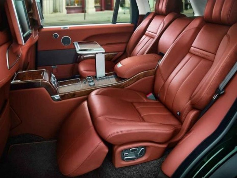Range Rover SVO Holland and Holland edition seats