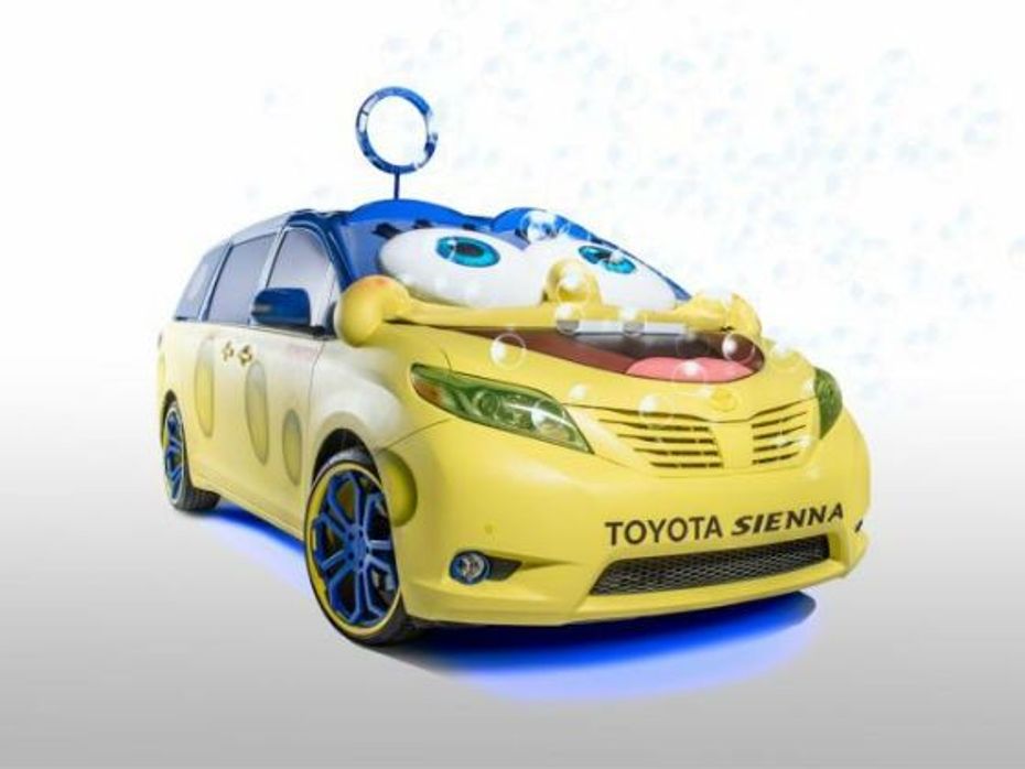 Toyota SpongeBob Sienna revealed