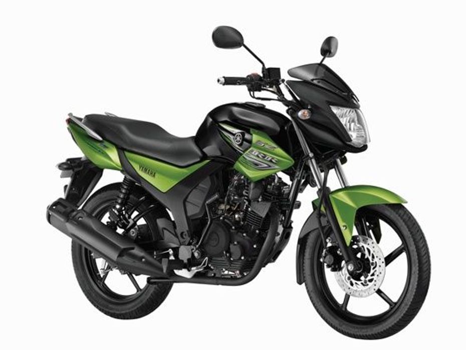 Yamaha SZ-RR Version 2.0 in green