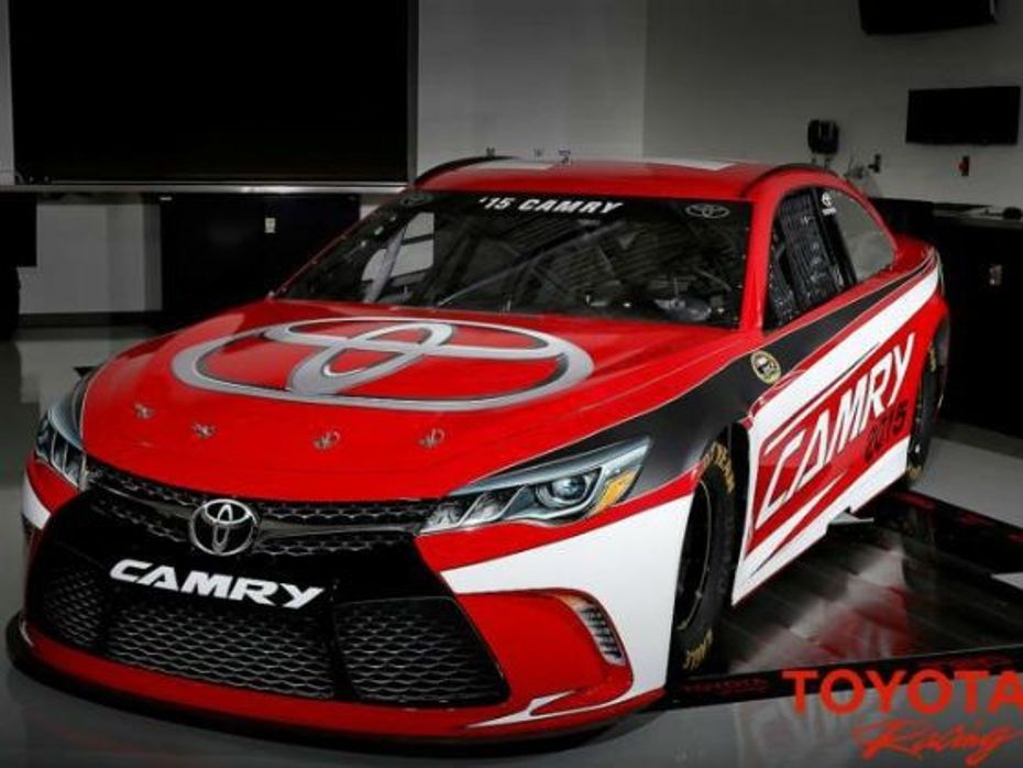 2015 Toyota Camry NASCAR race car unveiled
