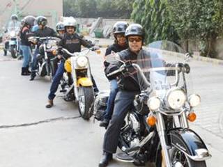 Harley owners ride for their daughters