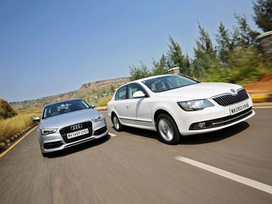 Audi A3 vs Skoda Superb petrol comparison 2