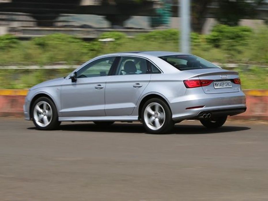 Audi A3 40TFSI petrol review panning rear