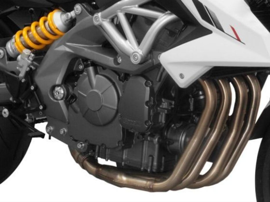 DSK-Benelli TNT 600S in-line four engine