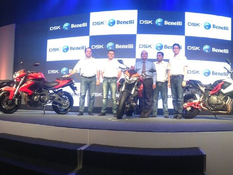 DSK-Benelli India launch