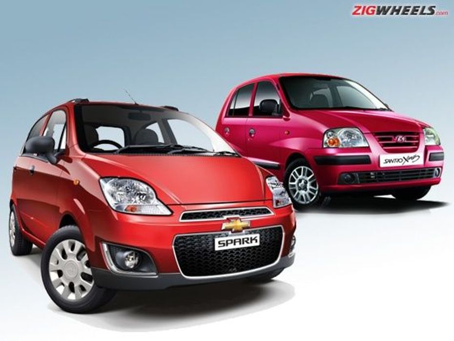 Production of Hyundai Santro and Chevrolet Spark to hit end