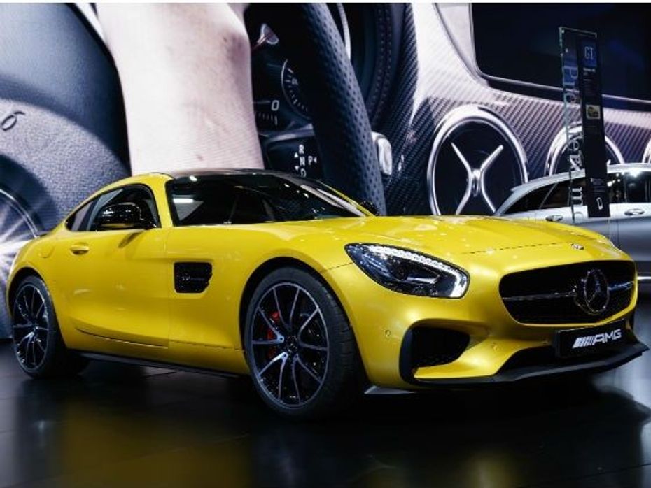 Mercedes-AMG GT at the 2014 Paris Motor Show