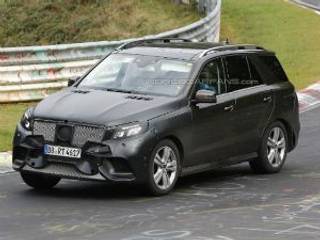 Next generation Mercedes-Benz ML-Class spotted