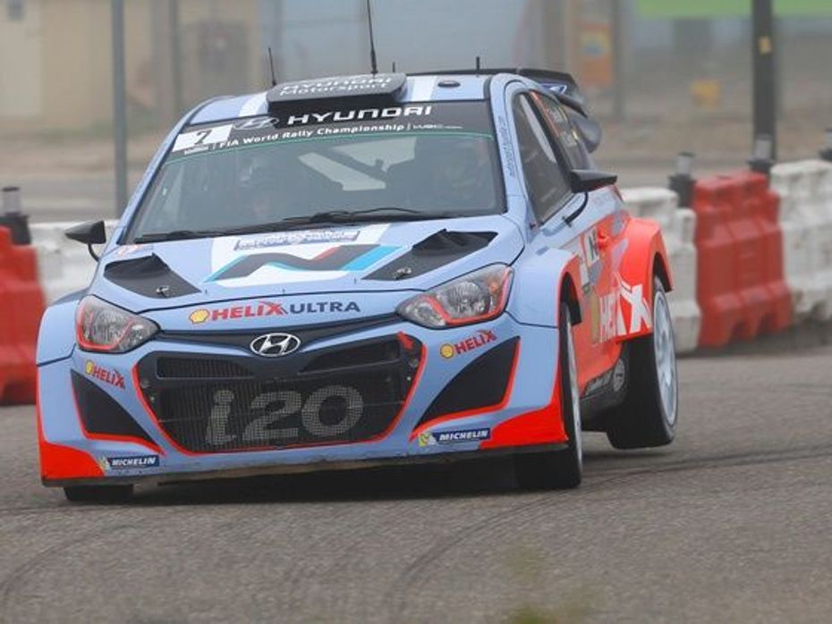 Hyundaiâ€™s Thierry Neuville finished eighth