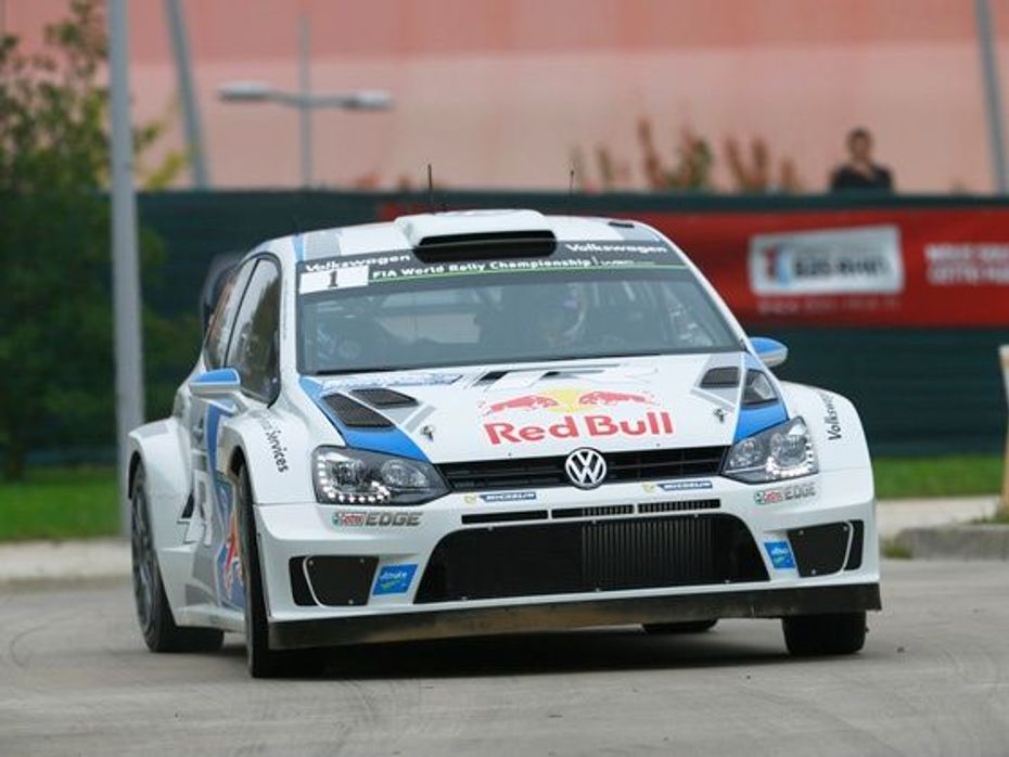 Ogier won the live TV Power Stage at France Rally