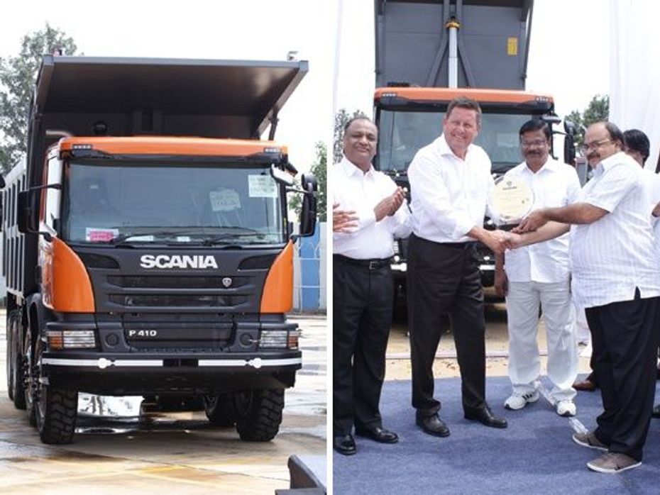 Scania delivers 150th tipper truck to BGR Mining