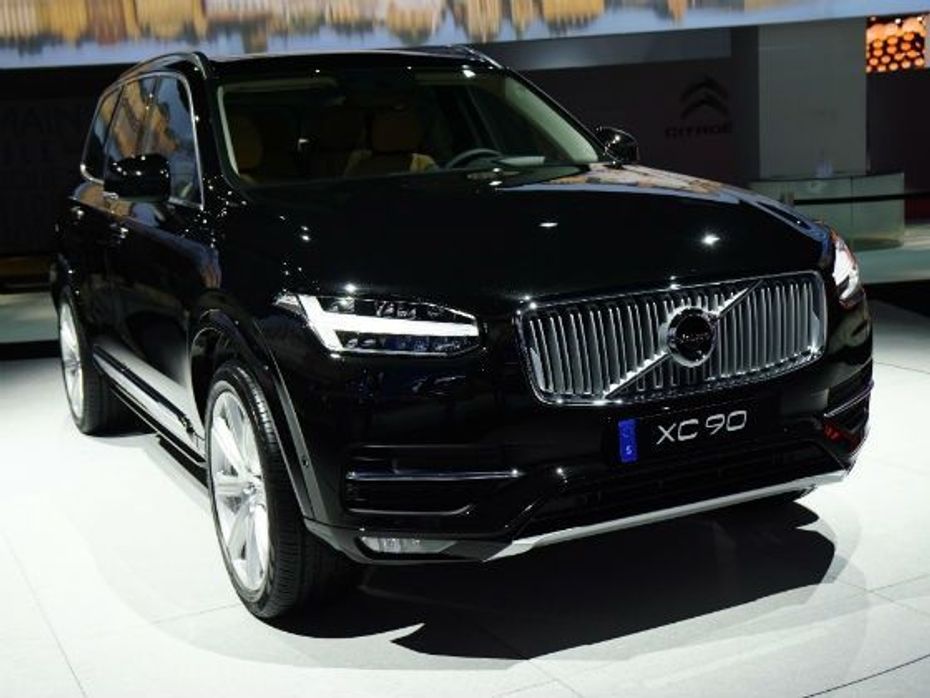 New Volvo XC90 at the 2014 Paris Motor Show