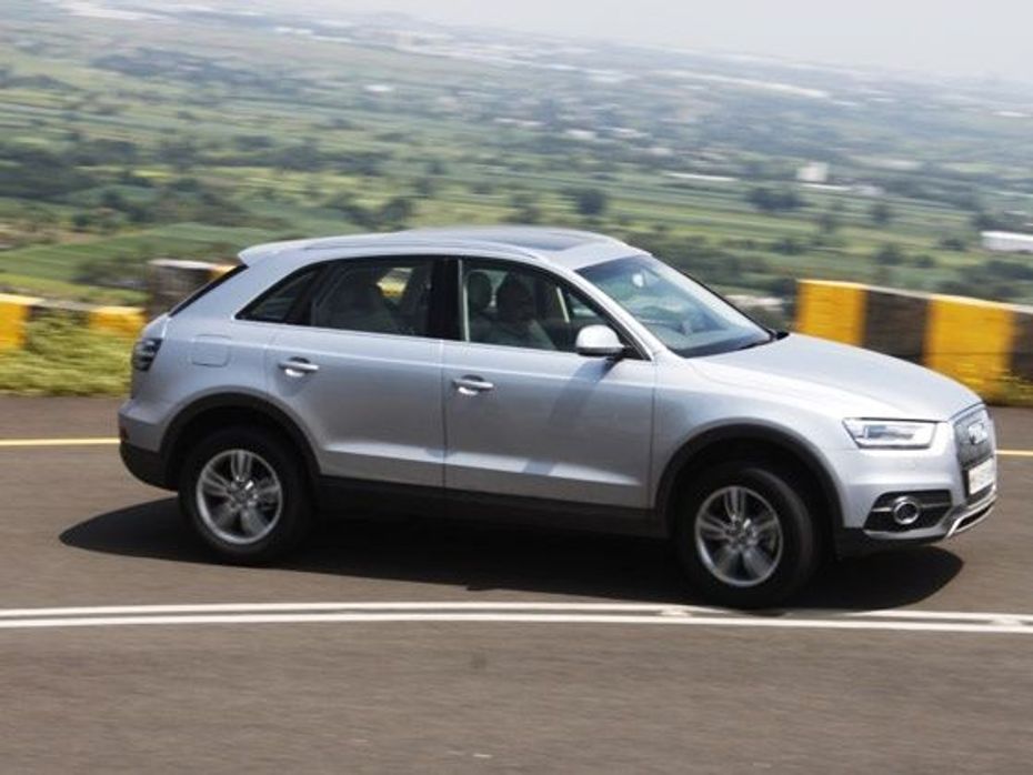 2014 Audi Q3 Dynamic test driven in India