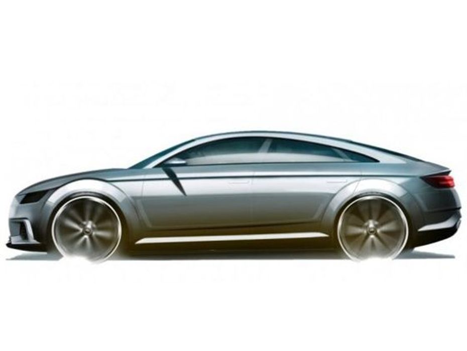 Audi TT Sportback concept side